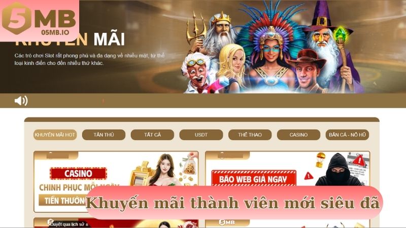 Khuyến mãi thành viên mới