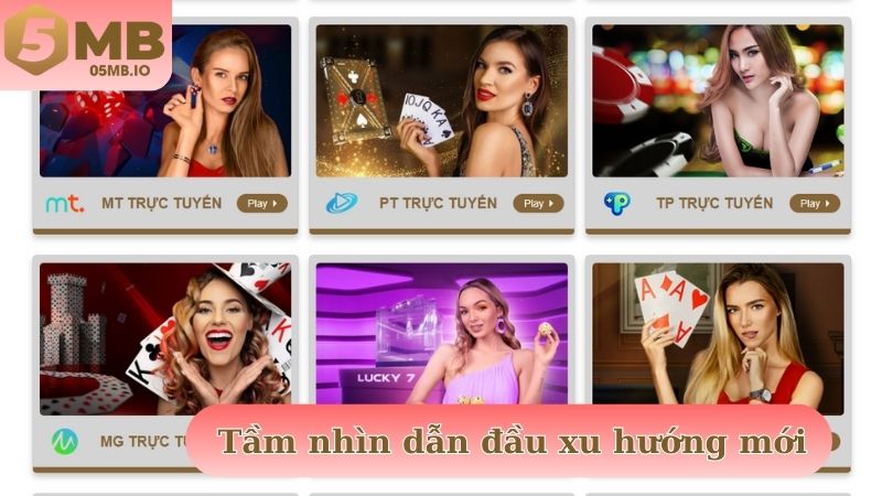 Tầm nhìn 5MB trở thành nền tảng dẫn đầu xu hướng mới